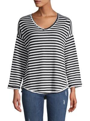 Republic Striped Long-sleeve Top