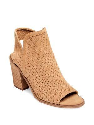 Steve Madden Maxine Block Heel Suede Booties