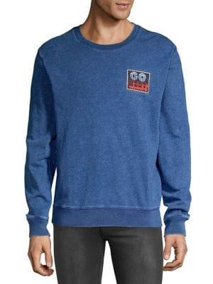 Lucky Brand Go West Patch Sweatshirt