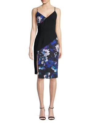Black Halo Deetz Sheath Dress