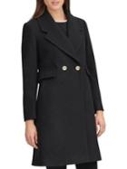 Karl Lagerfeld Paris Double Breasted Reefer Coat