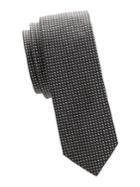 Hugo Geometric Print Silk Tie