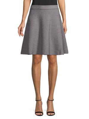 Imnyc Isaac Mizrahi Pull-on Blouson Knit Skirt