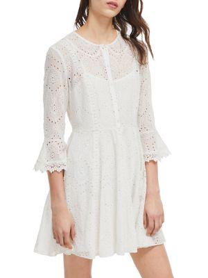 French Connection Derna Drape A-line Dress