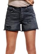Dl Distressed Four-button Shorts