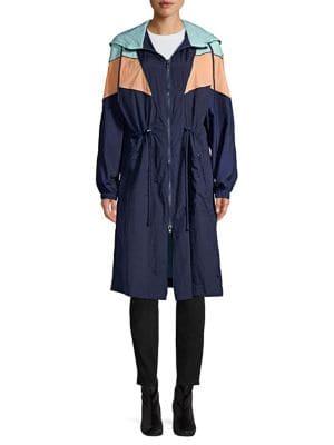 Free People Colorblock Full-zip Windbreaker