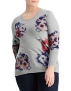 Lauren Ralph Lauren Plus Floral Sweater