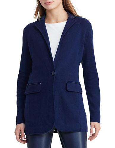 Lauren Ralph Lauren Petite Single-button Sweater Jacket