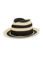 Kate Spade New York Floral Stripe Trilby Hat