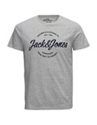 Jack & Jones Printed Regular Fit Cotton Tee