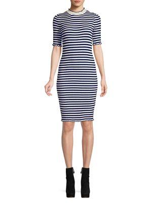 Dorothy Perkins Lettuce Stripe Dress