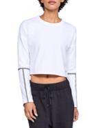 Under Armour Lighter Longer Cropped Crew Tee