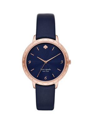 Kate Spade New York Morningside Scallop Rose-goldtone Stainless Steel Watch