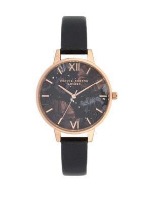 Olivia Burton Celestial Leather-strap Watch
