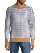 Michael Kors Houndstooth Crewneck Sweater