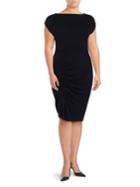Vince Camuto Plus Ruched Sheath Dress