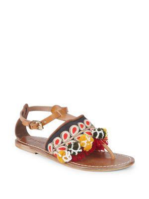 Dvlpmnt+ Egypt Embellished Leather Sandals