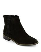 Karl Lagerfeld Paris Sixte Fringe-accented Boots