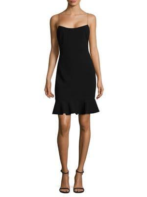 Likely Banks Flounce Sheath Dress