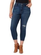 Jessica Simpson Plus Plus Adored Curvy Cropped Skinny Jeans