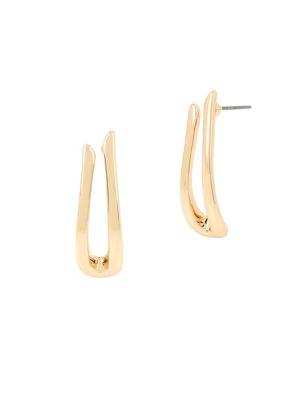 Robert Lee Morris Collection Sunset U-shaped Stud Earrings