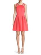 Vince Camuto Strappy Fit-&-flare Dress