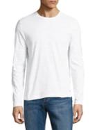 Boss Textured Cotton Long-sleeve Tee