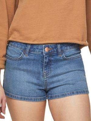 Miss Selfridge Mid-rise Denim Shorts