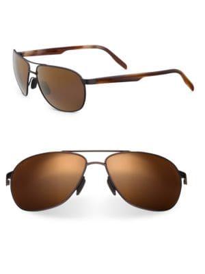 Maui Jim Castles Aviator Polarized Sunglasses