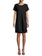 Marc New York Performance Lace-up Shirt Dress