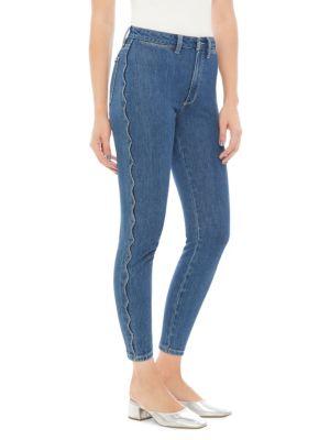 Joe's Jeans Charlie High-rise Cropped Jeans