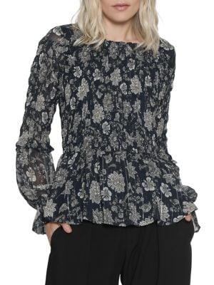 Walter Baker Francina Paisley Top
