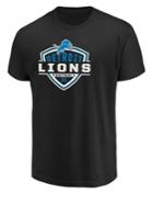 Majestic Detroit Lions Nfl Primary Receiver Cotton Tee