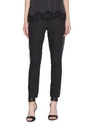 Walter Baker Daniella Crystal-embellished Pants