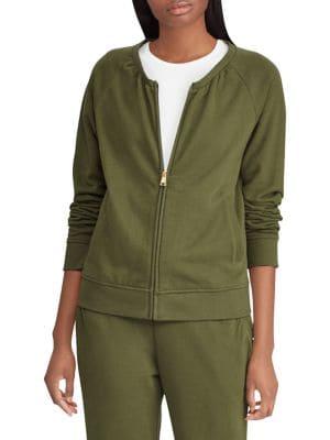 Lauren Ralph Lauren French Terry Mockneck Jacket