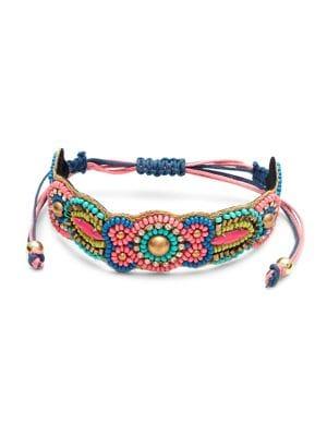 Design Lab Woven Beaded Bracelet