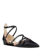 Nine West Awesome Point-toe Leather Flats
