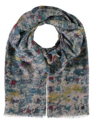 Fraas Optical Illusion Printed Wrap Scarf