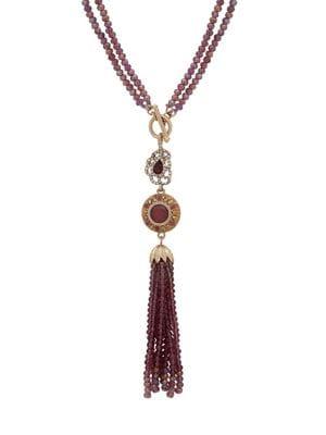 Lonna & Lilly Goldtone & Crystal Beaded Necklace
