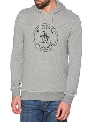 Original Penguin Stamp Logo French Terry Hoodie