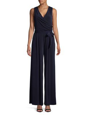 Eliza J Sleeveless Wide-leg Jumpsuit