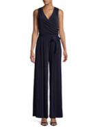 Eliza J Sleeveless Wide-leg Jumpsuit