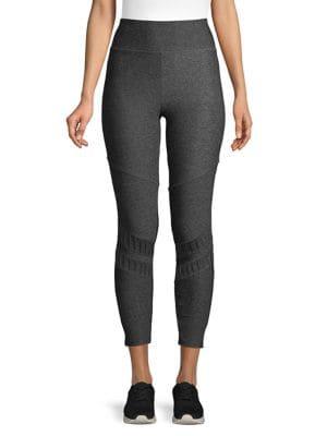 Sam Edelman Pleated Space-dye Leggings