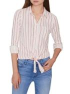 Sanctuary Striped Button-down Shirt