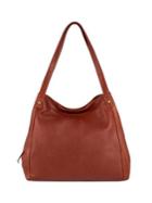 American Leather Co. Winfield Triple Entry Leather Shopper