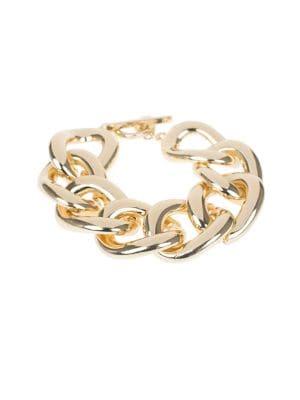 Kenneth Jay Lane Link Toggle Bracelet