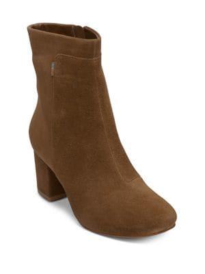 Toms Evie Suede Booties