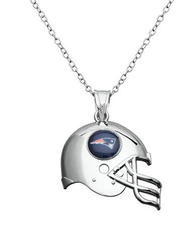 Dolan Bullock Nfl New England Patriots Sterling Silver Helmet Pendant Necklace