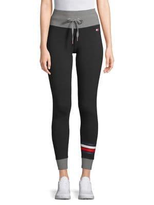 Tommy Hilfiger Performance Drawstring High-rise Leggings