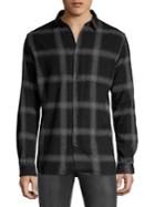 Selected Homme Plaid Button-front Shirt